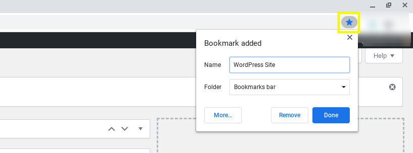 bookmark your WordPress login page