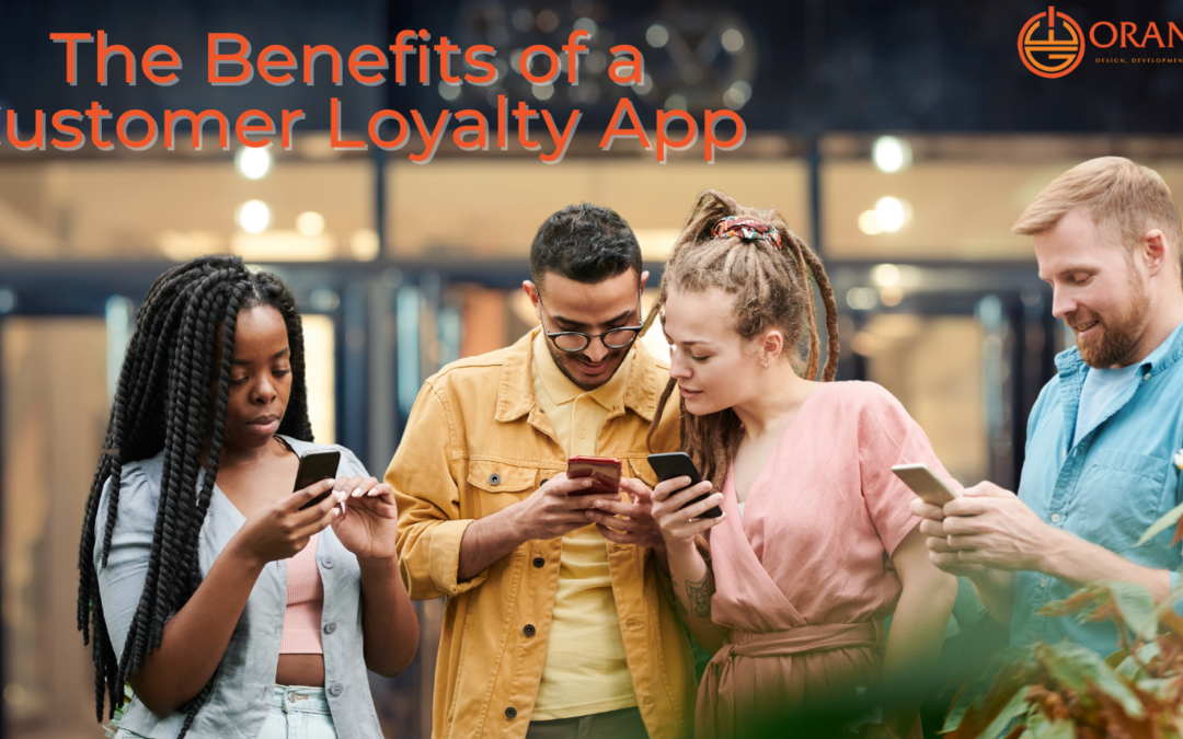 Customers checking the Benefits of a Customer Loyalty App
